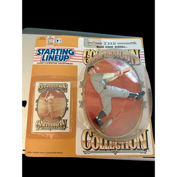 Starting Lineup Lou Gehrig Cooperstown Collection Yankees Vintage - Picture 1 of 4